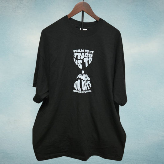 Teach Us To Number Our Days Heavyweight t-shirt